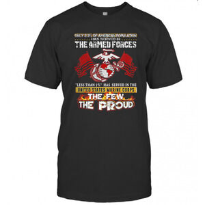 The Armed Forces The Few The Proud Fire Eagle Earth Flag T-Shirt